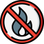 No fire アイコン 64x64
