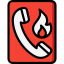 Emergency call icon 64x64