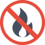 No fire アイコン 64x64