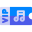 Concert ticket icon 64x64