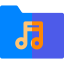 Music folder icon 64x64