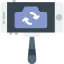 Selfie stick Symbol 64x64