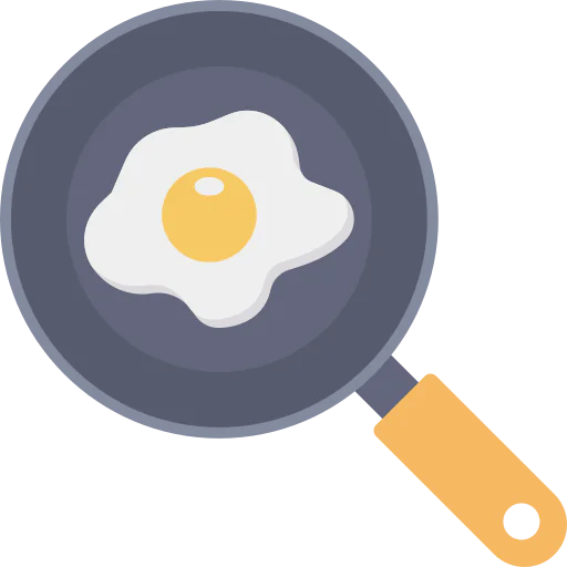 Frying pan icon