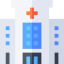Hospital building icon 64x64