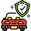 Car insurance icon 64x64