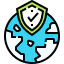 Travel insurance icon 64x64