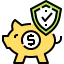 Piggy bank icon 64x64