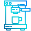Coffee machine icon 64x64