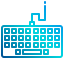 Keyboard icon 64x64