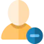 Remove user Ikona 64x64