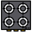 Stove icon 64x64