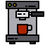 Coffee machine icon 64x64