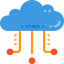 Cloud computing icon 64x64
