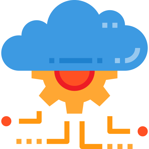 Cloud computing icon