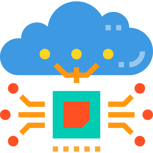Cloud computing icon