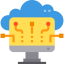 Cloud computing icon 64x64