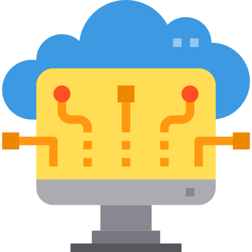 Cloud computing icon