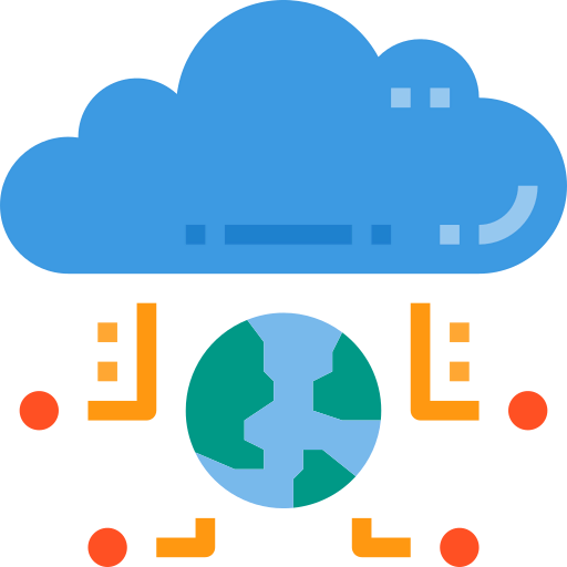 Cloud computing icon