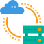 Cloud computing icon 64x64