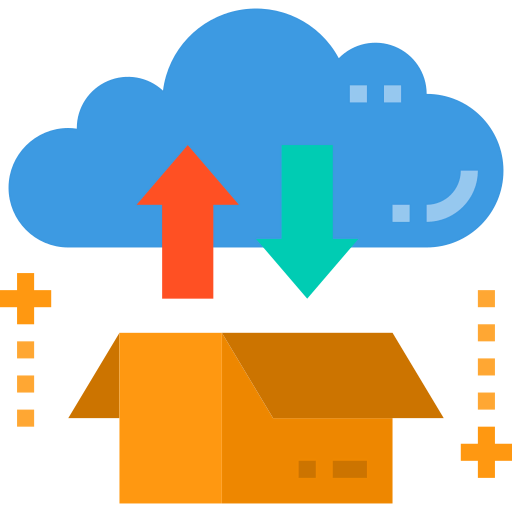 Cloud computing icon