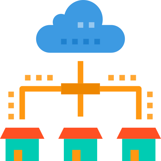 Cloud computing icon