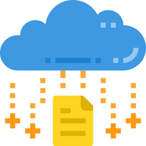 Cloud computing icon