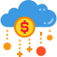 Cloud computing icon 64x64