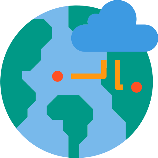 Cloud computing icon
