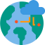 Cloud computing icon 64x64