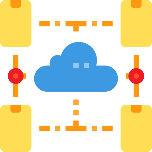 Cloud computing icon