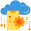 Cloud computing icon 64x64