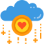 Cloud computing icon 64x64