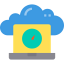 Cloud computing icon 64x64