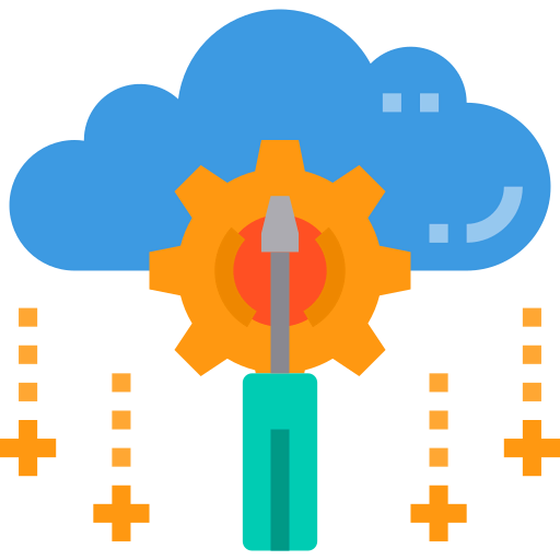 Cloud computing icon