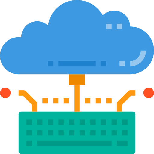 Cloud computing icon