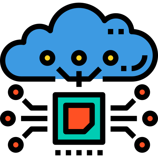 Cloud computing icon