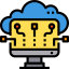 Cloud computing icon 64x64