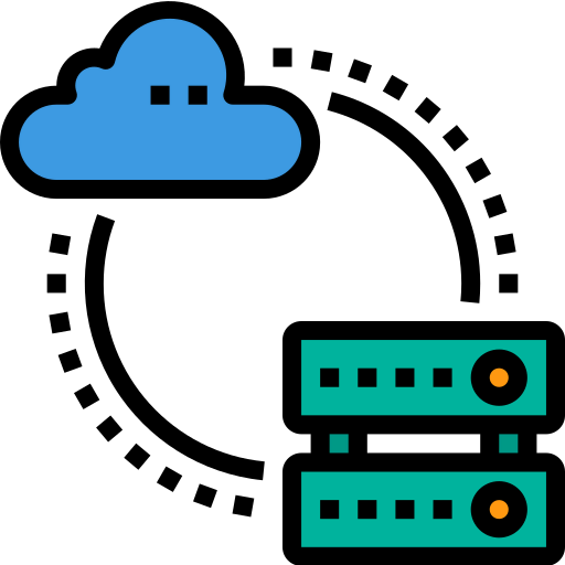 Cloud computing icon