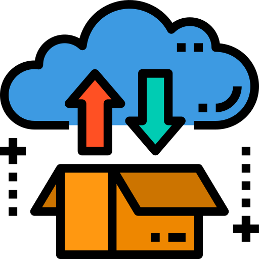 Cloud computing icon