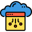 Cloud computing icon 64x64