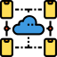 Cloud computing icon 64x64