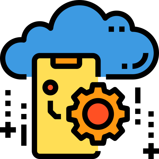 Cloud computing icon