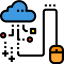Cloud computing icon 64x64