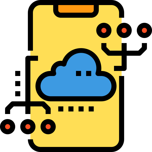 Cloud computing icon