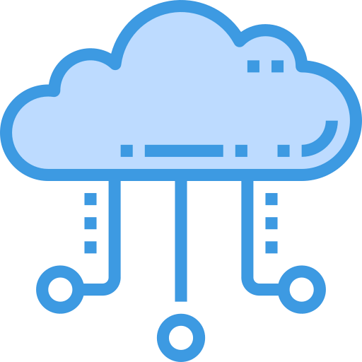 Cloud computing icon