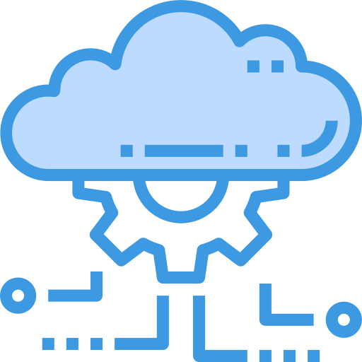 Cloud computing icon