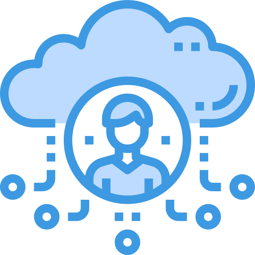 Cloud computing icon