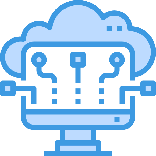 Cloud computing icon