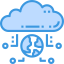 Cloud computing icon 64x64
