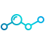 Line chart icon 64x64
